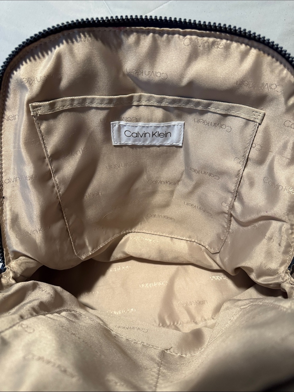 Calvin Klein Navy Mini Backpack - Picture 5 of 7